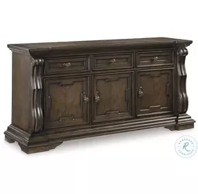 Maylee Dark Brown Buffet