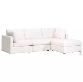 Daley Cream Performance Fabric Sectional
