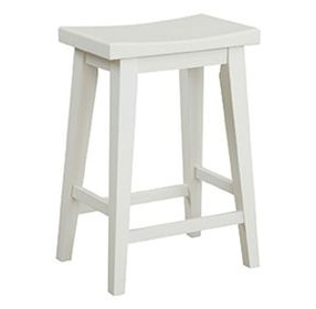 Americana Modern Cotton 26" Counter Height Stool
