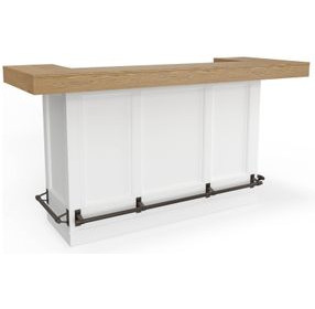 Americana Modern Cotton 78" Quartz Insert Bar