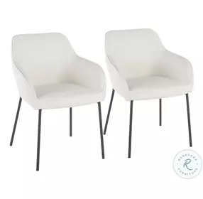 Daniella Cream Dining Chair Set Of 2