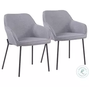 Daniella Grey Dining Chair Set Of 2