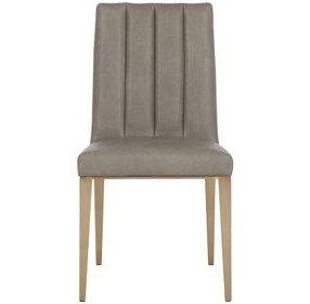 Wilbur Ivanhoe Mineral Upholstered Dining Chair Set of 2