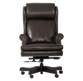 DC-105-PBR Black and Brown Wipe Desk Chair