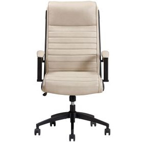 DC-370 Antique Linen Leather Desk Chair