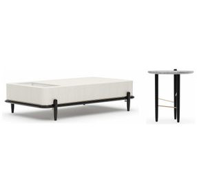 Madera Opal Ash and Modern Walnut Occasional Table Set
