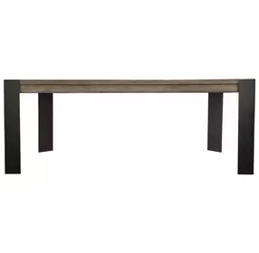 Cedar Fork Smoked Arabica 78" Rectangular Dining Table