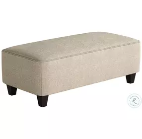 Sugarshack Oatmeal Rectangular Cocktail Ottoman