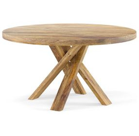 Crossings Amber 60" Round Dining Table