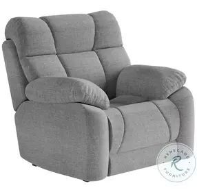 Wild Card Bahari Platinum Wall Hugger Manual Recliner