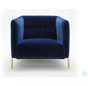 Deco Blue Chair
