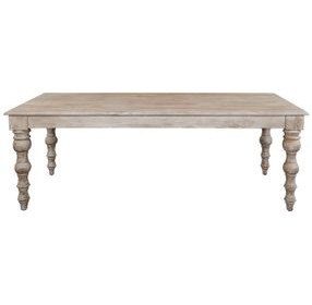 Crossings Toasted Tumbleweed Rectangular Dining Table