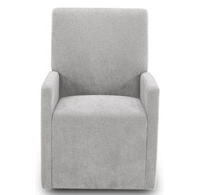 Escape Neutral Performance Fabric Upholstered Dining Chair