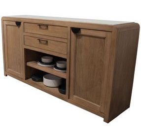 Escape Glazed Natural Oak 72" Buffet Server