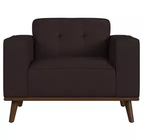 Fate Pebble Brown Upholstered Chair