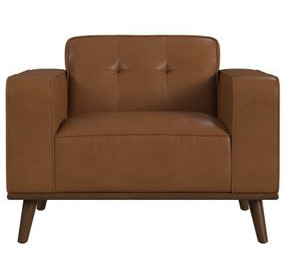 Fate Pebble Tan Upholstered Chair