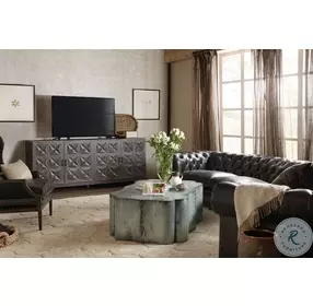 Beaumont Weathered Metal Occasional Table Set
