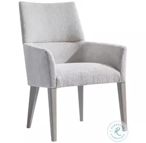 Stratum Light Gray Curved Arm Chair Set of 2