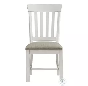 Drake Gray Slat Back Side Chair Set of 2