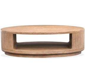 Westvale Chateau Brown Oval Cocktail Table