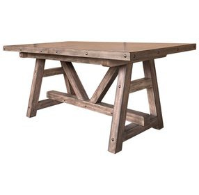 Lodge Siltstone Extendable Counter Height Dining Table
