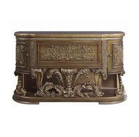 Constantine Brown and Gold 2 Door Server