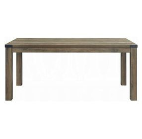 Abiram Rustic Oak 71" Rectangular Dining Table
