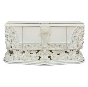 Adara Antique White 2 Door Server