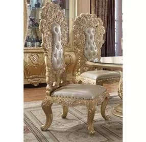 Cabriole Side Chair with Nailhead Trim Set of 2