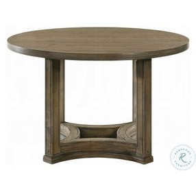 Parfield Weathered Oak 47" Round Dining Table
