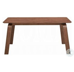 Ginny Walnut 63" Rectangular Dining Table