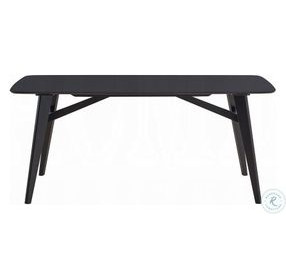 Eliora Black 71" Rectangular Dining Table