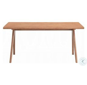 Velentina Natural 63" Rectangular Dining Table