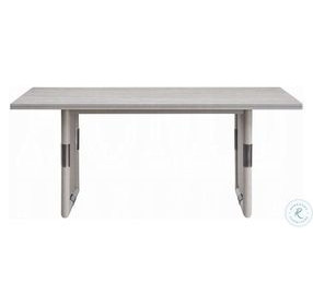 Marta Natural 72" Rectangular Dining Table