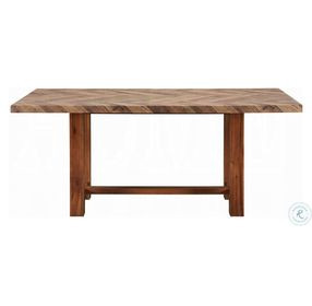 Gilsea Brown 71" Rectangular Dining Table