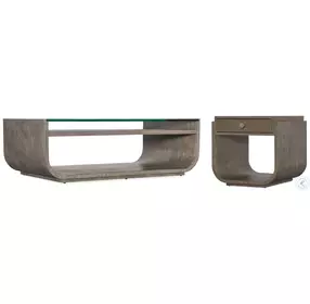 Modern Mood Medium Brown Rectangle Occasional Table Set