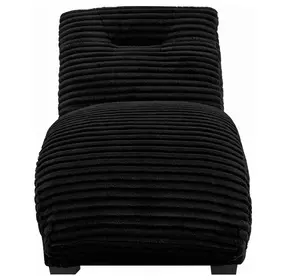 Victoria Masis Black 65" Chaise