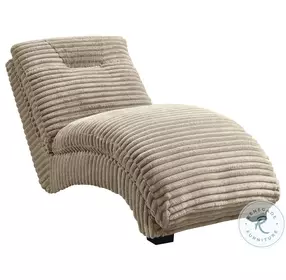 Victoria Taupe Chaise