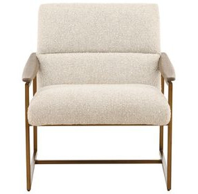 Rue Barley Cream Upholstered Occasional Chair