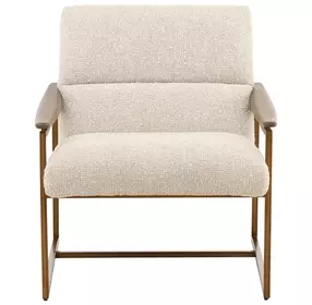 Rue Barley Cream Upholstered Occasional Chair