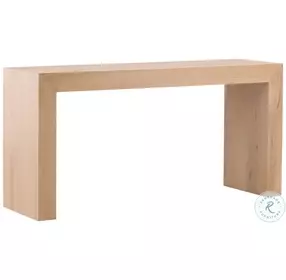 Jovia Light Natural Console Table