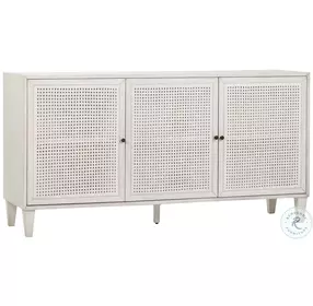 Lugan Whitewash Small Sideboard