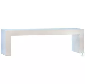 Blaze Natural White Sealed Outdoor Bench