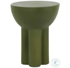 Rhet Olive Green End Table