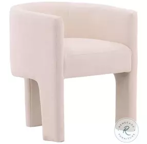 Olimpi Grenoble Cream Dining Chair