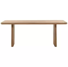 Amalie Natural 78" Rectangular Dining Table