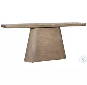 Marc Natural Sandblasted Console Table
