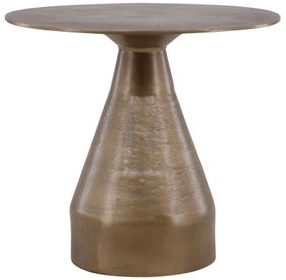 Brema Antique Brass 32" Round Bistro Table