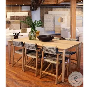 Briann Natural Outdoor Dining Room Set