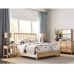 Somerset Ash Panel Bedroom Set